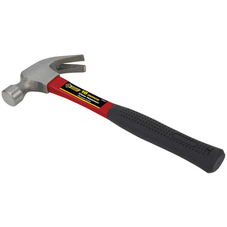 STEEL GRIP Claw Hammer Fbrgls 16 Oz 2258473